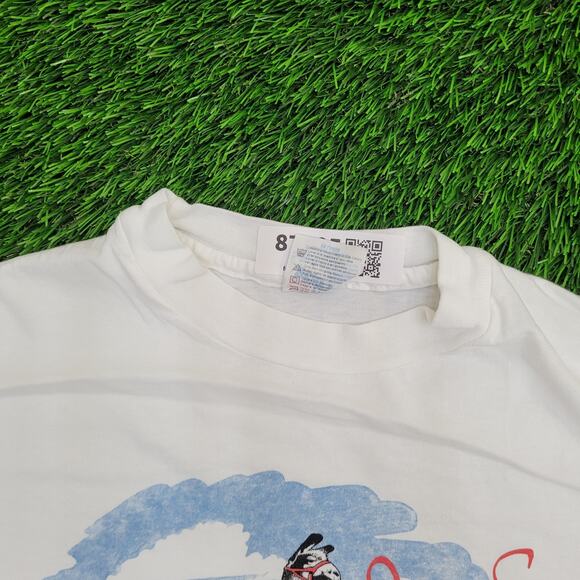 Vintage 90s Funny Dollie Llama Shirt XL/2XL 24x27 White Bar-&-Grill - Picture 13 of 15